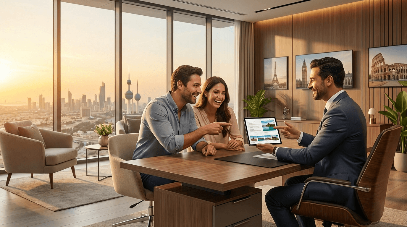 Tailor-made travel packages in Kuwait by Alwaseet Travel